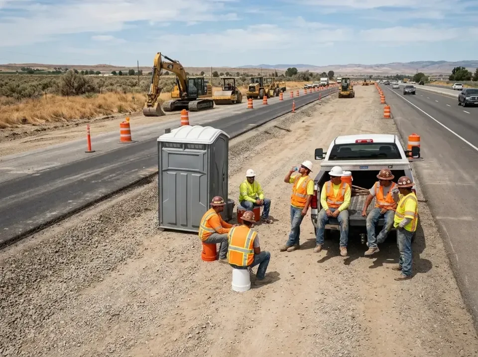 highway-road-construction-crew-007 — frequently asked questions, Porta Potty and Restroom Rentals in Elk Creek, KY